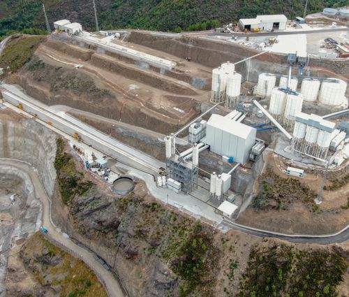 Silo de granulados - CTR - ARCEN ENGENHARIA, S.A. - para unidades de hormigón prefabricado