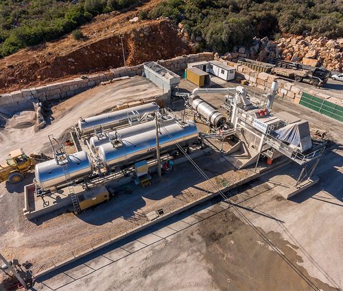 Planta de asfalto móvil - AB_M - ARCEN ENGENHARIA, S.A. - discontinua