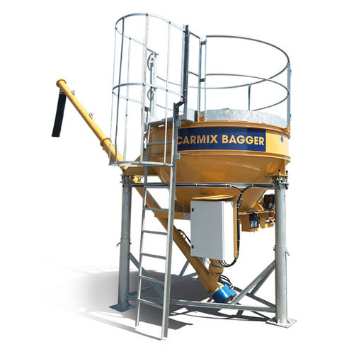 Ensacadora vertical - BAGGER - CARMIX - METALGALANTE - flow-pack / automática / para obra de construcción
