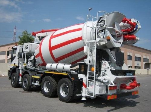 Camión hormigonera con bomba de hormigón para hormigón - 73 m³/h, max. 28 m | TWINSTAR 4Z28 - SERMAC S.p.A.