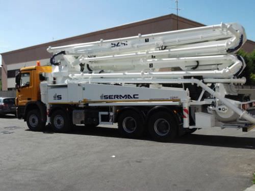 Autobomba de hormigón para obra - 130 - 184 m³/h, max. 40.8 m | ZENITH 5Z41 - SERMAC S.p.A.