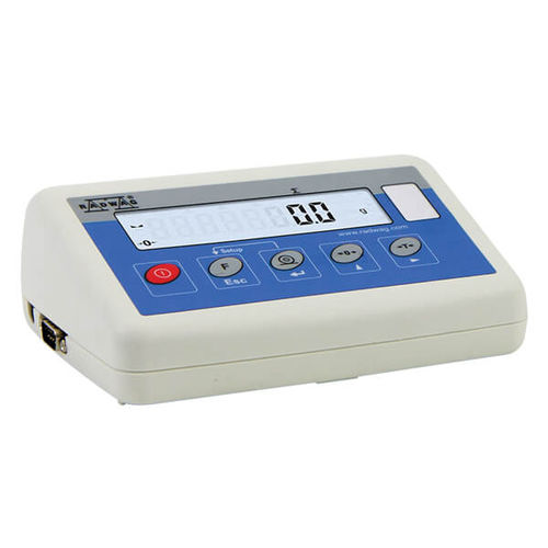 Terminal de pesaje visualizador LCD - PUE C315 - RADWAG - benchtop / RS-232 / con batería