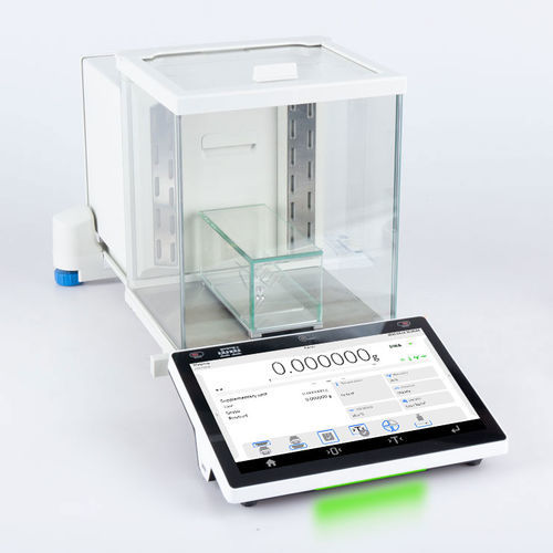 Microbalanza de laboratorio - XA 6.5Y.M.A.S - RADWAG - kilogramo / interna / con visualizador gráfico