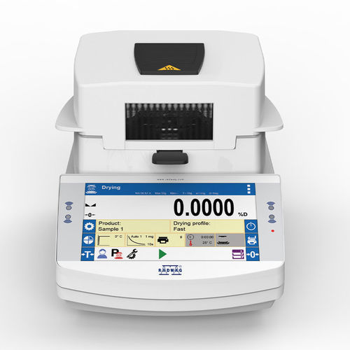 Balanza de humedad de laboratorio - MA series - RADWAG - kilogramo / externa / interna
