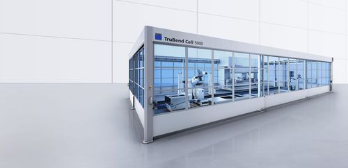Célula robotizada de plegado - TruBend Cell 5000 series - TRUMPF machines & systems - de medición / de prensión