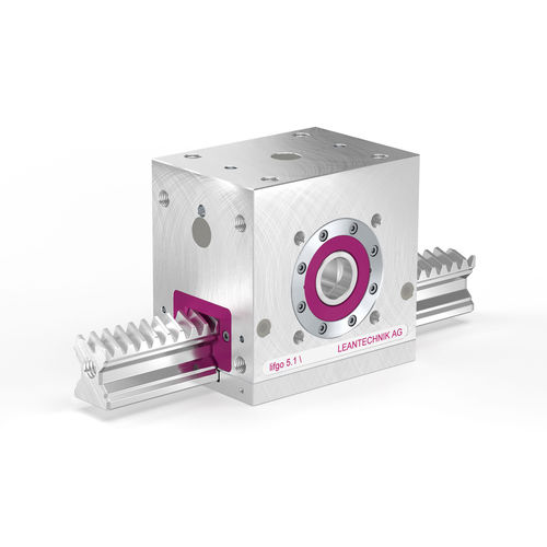 Actuador eléctrico - lifgo® SVZ - LEANTECHNIK AG - lineal / de piñón y cremallera / de engranaje helicoidal
