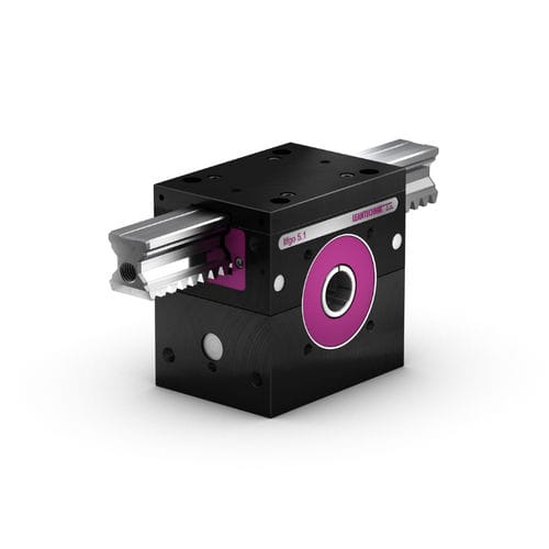 Caja de avance piñón-cremallera - LEANTECHNIK AG