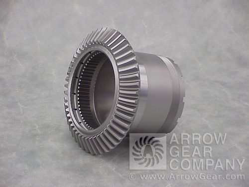 Engranaje cónico - Zerol® - Arrow Gear Company - de dientes rectos / con cubo
