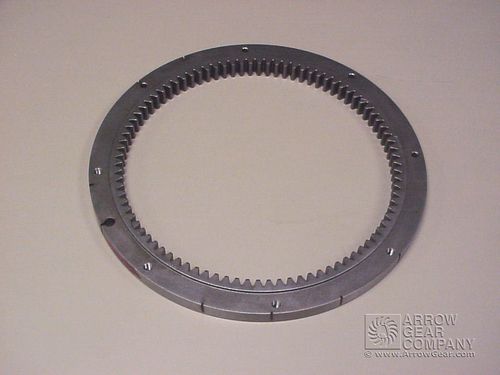 Engranaje recto - Arrow Gear Company - de dientes rectos / con brida / de acero