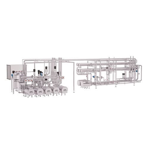 Planta de nanofiltración de membrana - NF - APV - para productos lácteos / de suero de leche / en línea