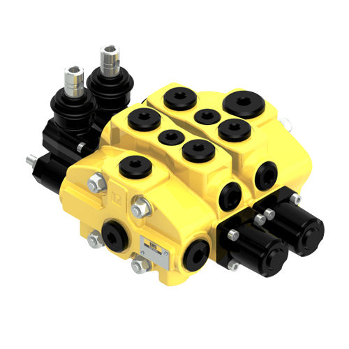 Distribuidor hidráulico seccional - 80L GS series - GMS Hydraulic Components - de cajón / de control asistido
