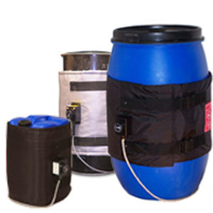 Manta calefactora eléctrica - 25L-100L - LMK Thermosafe Ltd - a medida / de poliéster / de barriles