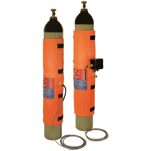 Manta calefactora ATEX - LMK Thermosafe Ltd - de silicona / para botella de gas