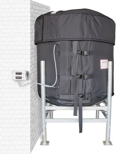 Manta calefactora eléctrica - LMK Thermosafe Ltd - a medida / ATEX / de barriles