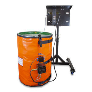 Manta calefactora a medida - 200L  - LMK Thermosafe Ltd - ATEX / de silicona