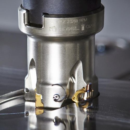 Fresa de dos cortes - SQUARE 6 series - SECO TOOLS - de plaquita / para planear / de ranurado