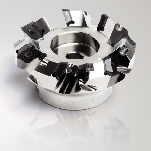 Fresa de dos cortes - Quattromill® series - SECO TOOLS - de plaquita / para planear / con recubrimiento