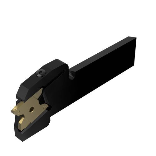 Herramienta de ranurado y tronzado exteriores - X4 series - SECO TOOLS - con plaquitas de corte / con fluido de refrigeración