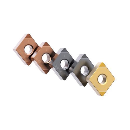 Plaquita de corte de torno - Secomax™ series - SECO TOOLS - PCBN / para hierro fundido / para acero duro