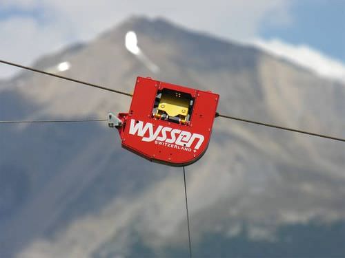 Aparejo para transporte por cable aéreo - HY-2  - Wyssen Seilbahnen AG