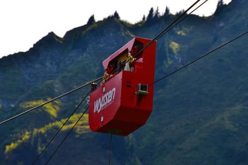 Aparejo para transporte por cable aéreo - UNIVERSAL - Wyssen Seilbahnen AG