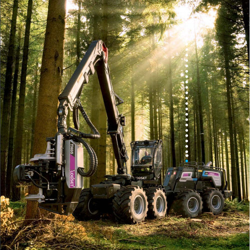 Cosechadora forestal con neumáticos - 8H GTE HYBRID - Oy Logset Ab