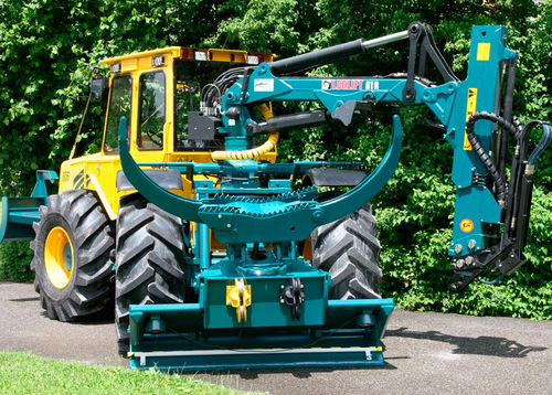 Arrastrador forestal - HSM 805HD - HSM - Hohenloher Spezial-Maschinenbau GmbH & Co. K - con pulpo