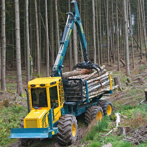 Autocargador forestal - HSM 208F 6WD - HSM - Hohenloher Spezial-Maschinenbau GmbH & Co. K