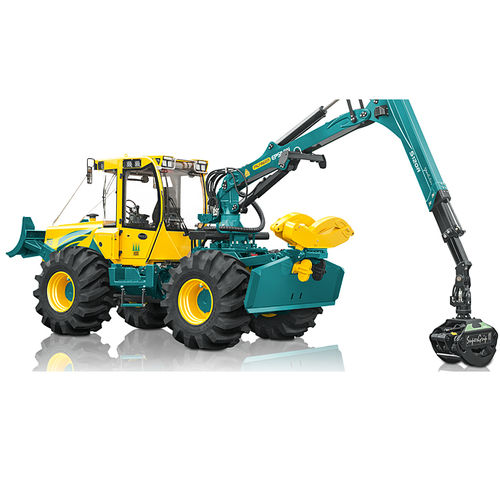 Arrastrador forestal - HSM 805 6WD - HSM - Hohenloher Spezial-Maschinenbau GmbH & Co. K - con pulpo