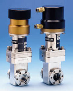 Válvula de compuerta - 5/8", 100 psig - MDC vacuum products - con control neumático / de cierre / para gas