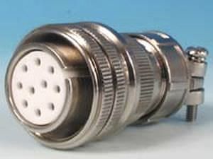Conector RF - MDC vacuum products - EN2997 / circular / con dispositivo de bloqueo mediante tornillo