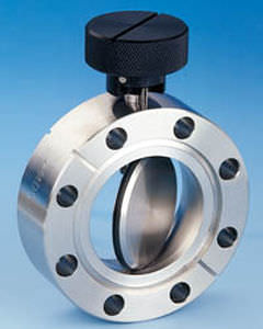 Válvula de mariposa - 3/4 - 2", 150 °C - MDC vacuum products - manual / de acero inoxidable