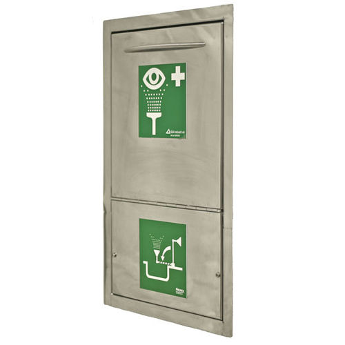 Lavaojos de pared - 822 3589 - GIA Premix AB - de plástico / automático / de acero inoxidable