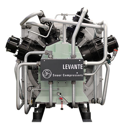 Compresor de pistón - SAUER Levante - J.P. Sauer & Sohn Maschinenbau GmbH - de aire / con motor eléctrico / estacionario