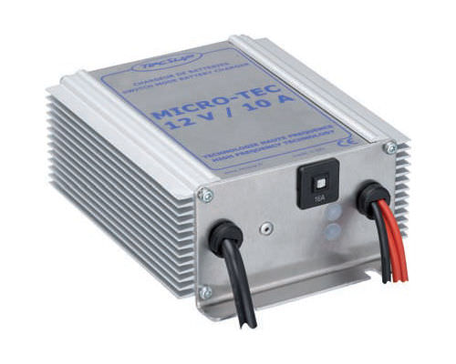 Cargador de baterías fijo - 12 - 24 V, 5 - 10 A | MICRO-TEC - TECSUP - ácido-plomo / estanco / trifásico