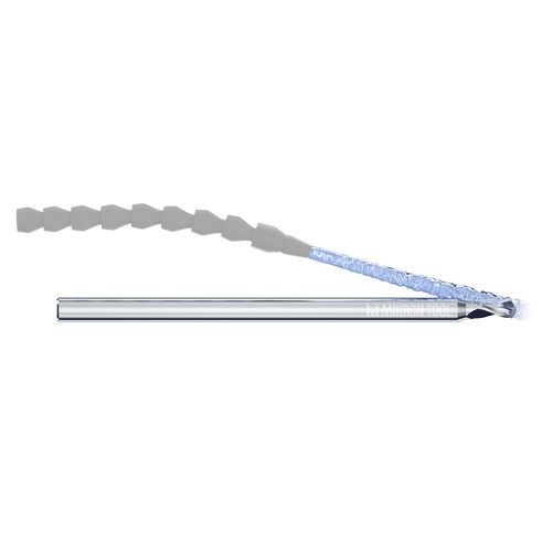 Broca monobloque - MiquDrill 200 - Mikron Group - para aluminio / de carburo / para orificios profundos