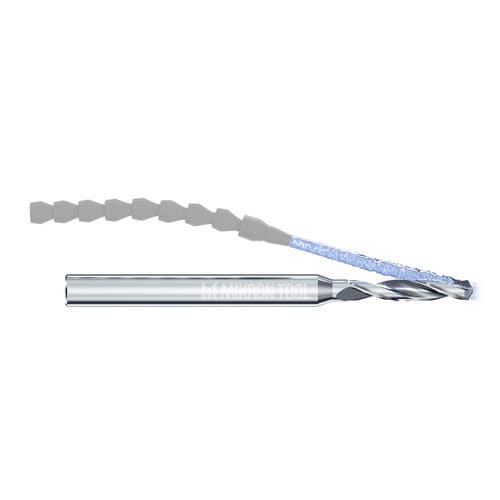 Broca monobloque - MiquDrill 210 - Mikron Group - universal / para aluminio / de carburo