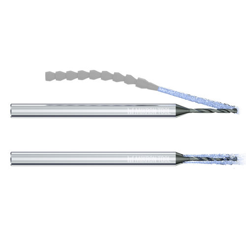 Broca monobloque - CrazyDrill SST - Mikron Group - para acero inoxidable / de carburo / al cobalto