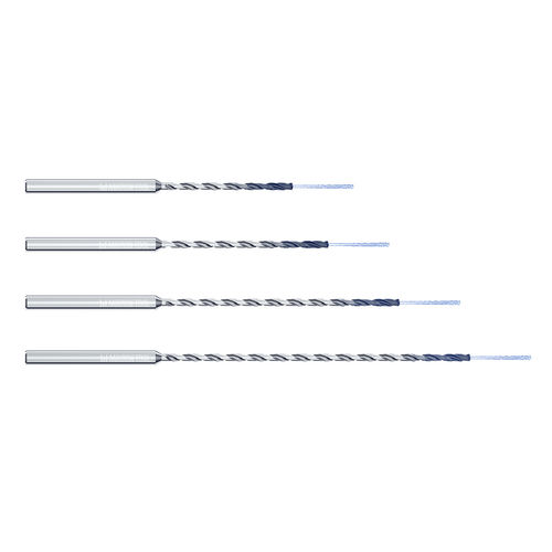 Broca monobloque - CrazyDrill Cool XL - Mikron Group - multiusos / para acero templado / para acero