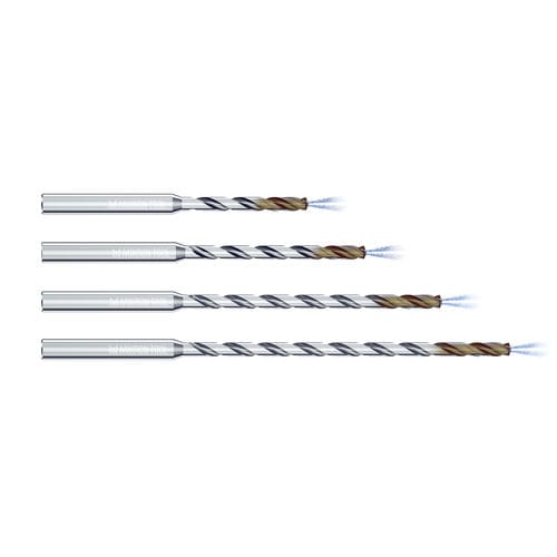 Broca monobloque - CrazyDrill Cool SST - Mikron Group - para acero inoxidable / multiusos / de carburo de tungsteno