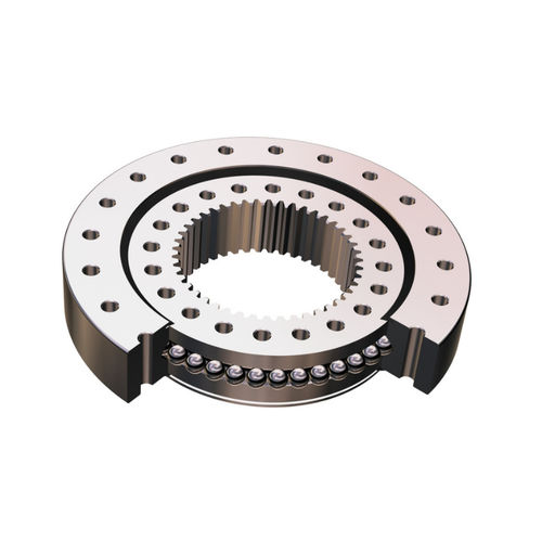 Corona giratoria con dientes interiores - THB Bearings - de bolas / de una sola hilera / de cuatro puntos de contacto