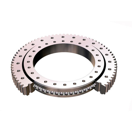 Corona giratoria con dientes exteriores - THB Bearings - de bolas / de una sola hilera / de cuatro puntos de contacto