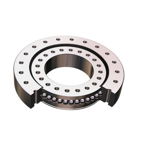 Corona giratoria sin dientes - THB Bearings - de bolas / de una sola hilera / de cuatro puntos de contacto