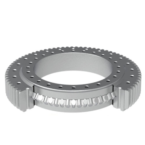Corona giratoria de rodillos cruzados - THB Bearings - con dientes exteriores / de una sola hilera / para obra grúa excavadora