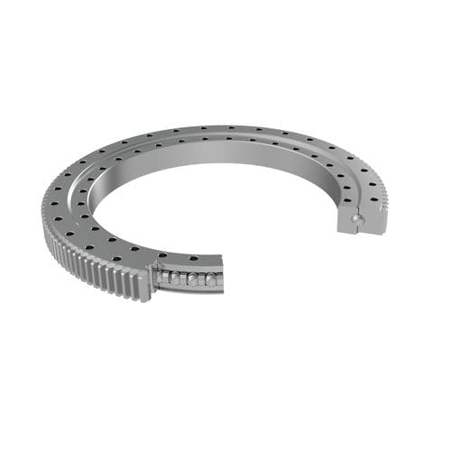 Corona giratoria de cuatro puntos de contacto - THB Bearings - con dientes exteriores / de bolas / para obra grúa excavadora