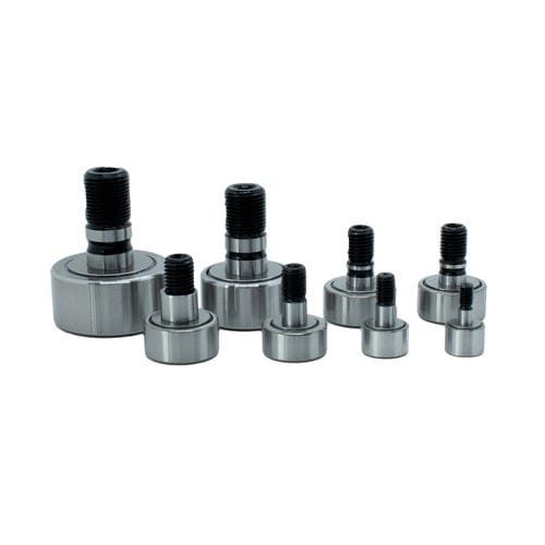 Rodillo de leva con espárrago - KRV Series - THB Bearings - con rodamientos de agujas-rodillos / acero / de acero inoxidable