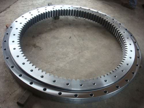 Corona giratoria con dientes interiores - THB Bearings - de bolas / de una sola hilera / de cuatro puntos de contacto