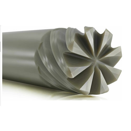 Fresa monobloque - LSM 800 - CERAMTEC - para planear / de inmersión / de ángulos
