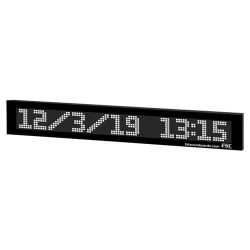 Visualizador digital - FSL Electronics - hora-fecha-temperatura / de código temporal