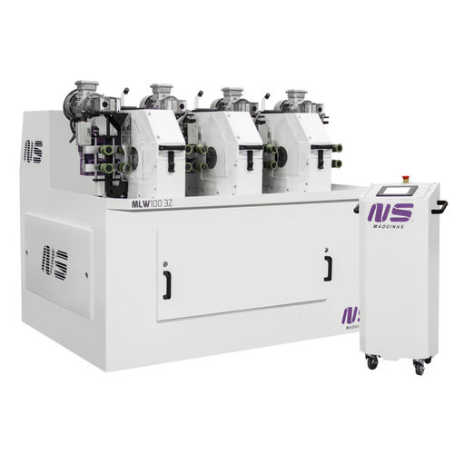 Máquina de acabado máquina pulidora - MLW100 Z - NS Máquinas Industriais - para tuberías / de metal / automática